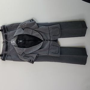 Women's Pin-Striped Pant Suit